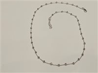 Collana Gazzola Donna in Oro bianco GCOBFPALLM11